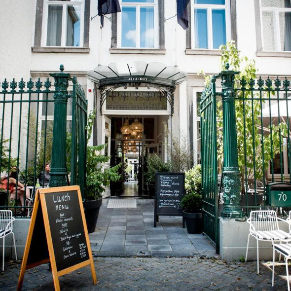 Fitz Roy – Urban Hotel, Bar en Garden daarna naar Café 't Rozenhoedje