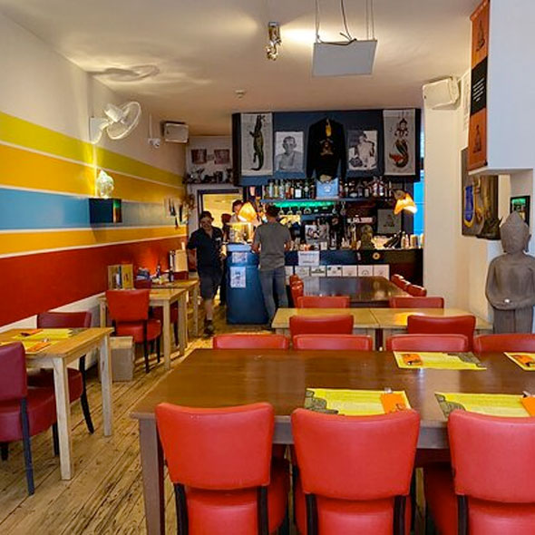 Pêt Thai daarna naar Café 't Rozenhoedje