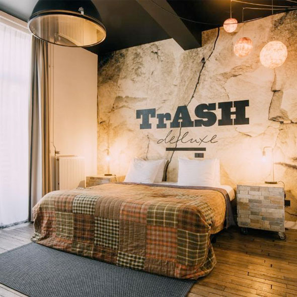 Trash Deluxe daarna naar Café 't Rozenhoedje